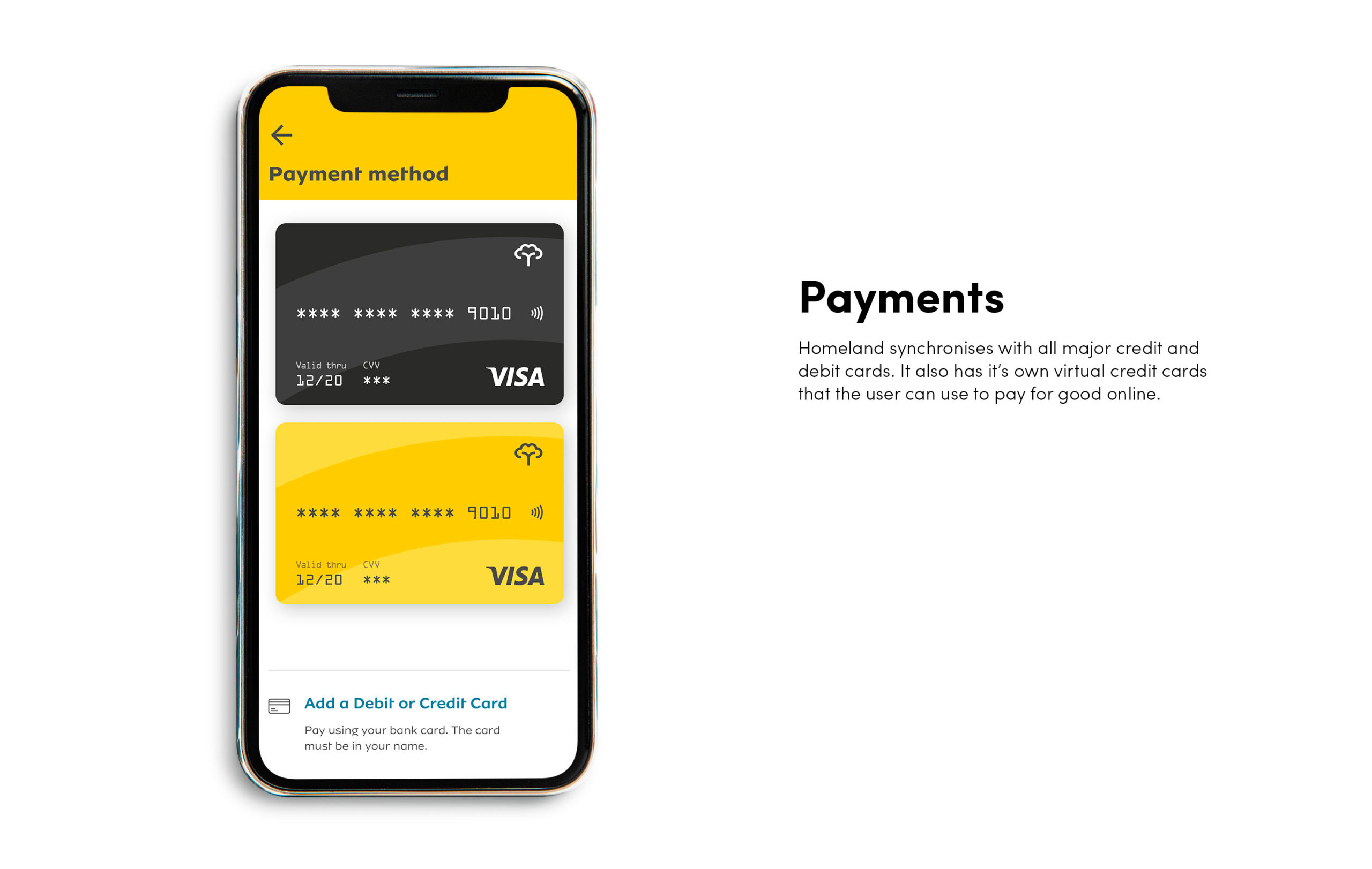 Money transfer app design
