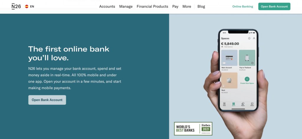 Human tone of voice example. "the first online bank you'll love."